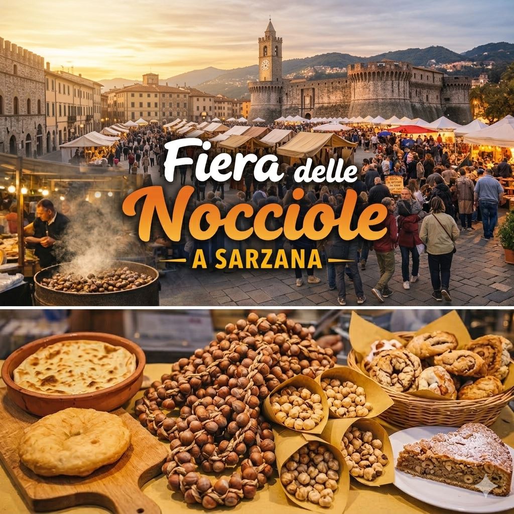 Fiera delle Nocciole Sarzana 2026: Date, Programma e Cosa Mangiare tra Tradizione e Street Food
